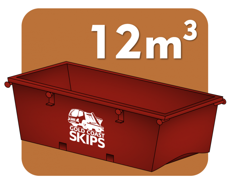 Skip Bin 12m3 - Gold Coast Skips